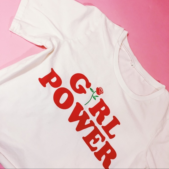 SHEIN Tops - Girl Power Graphic Tee